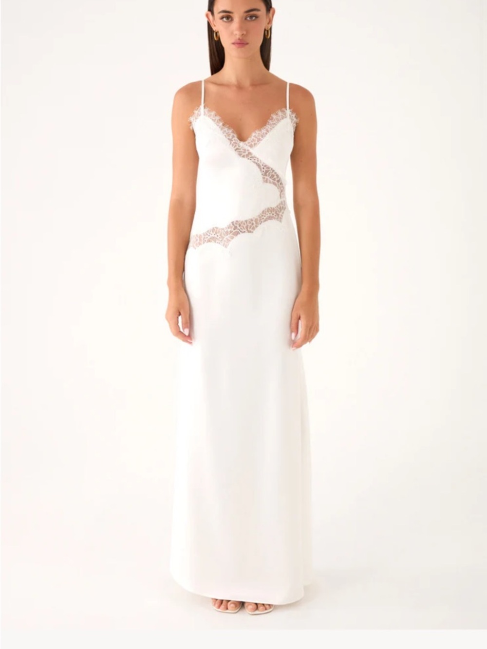 Peppermayo Velisse Maxi Dress - White